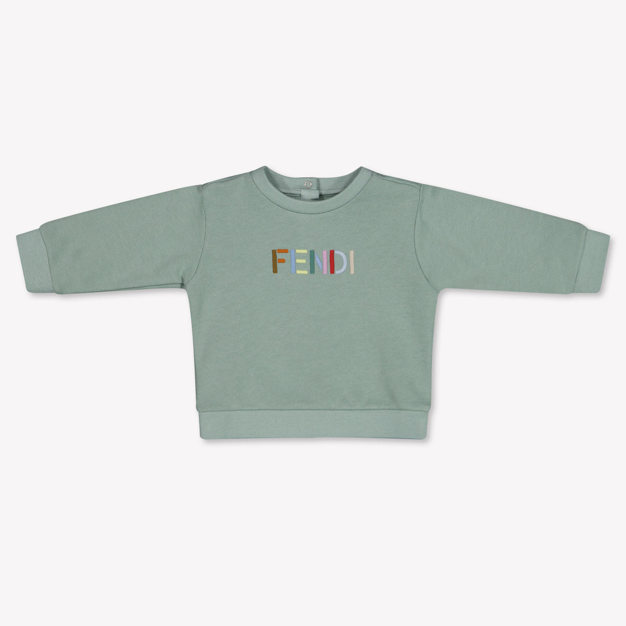 Fendi bebe Chicos suéter en Verde