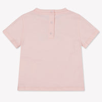 Fendi Unisex-T-Shirt für Babys Hellrosa
