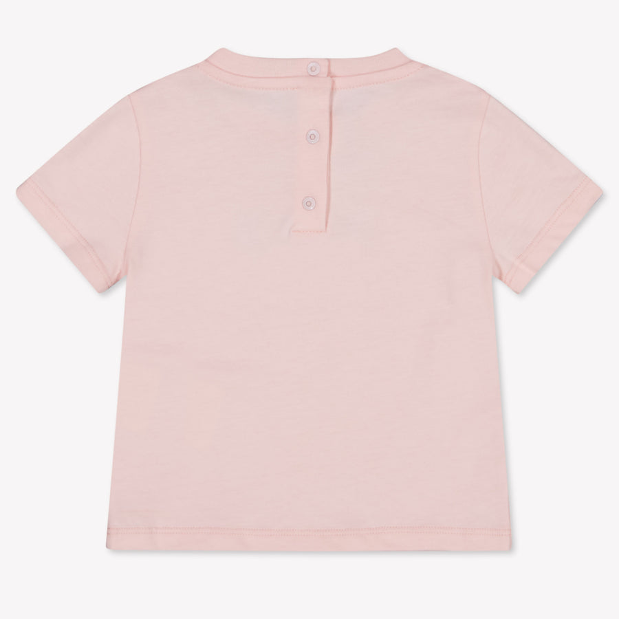Fendi Unisex-T-Shirt für Babys Hellrosa