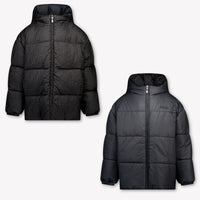 Fendi Jungen Winterjacke in Schwarz