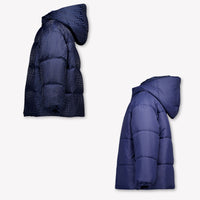 Fendi Jungen Winterjacke in Marineblau
