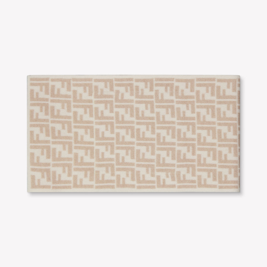 Fendi Girls Scarf in Off-White