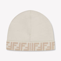 Fendi Kinder Mädchen Hut rein Grauweiß