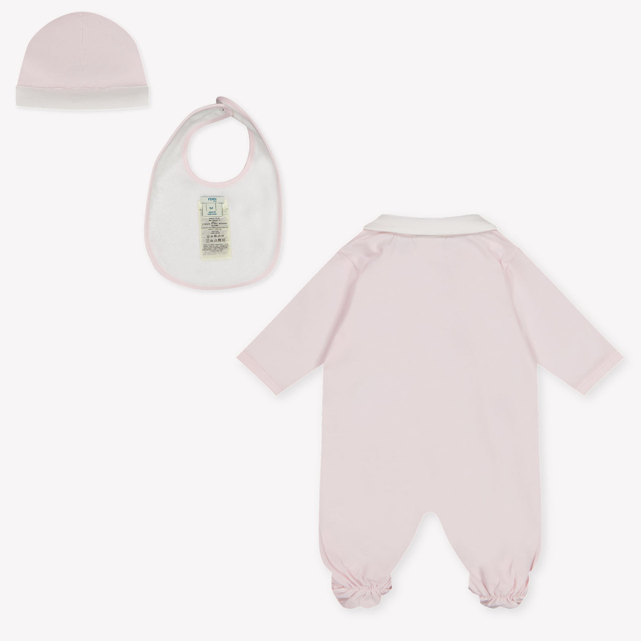 Fendi bebe Unisex Mono corto en Rosa claro