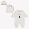Fendi bebe Unisex Mono corto en Blanco