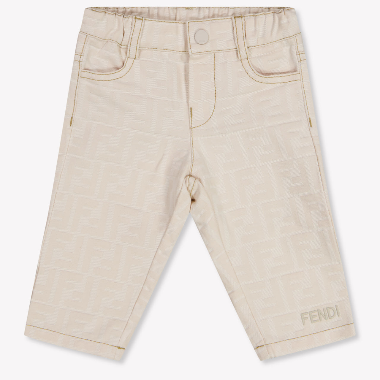 Fendi Bébé Garçons Pantalon dedans Beige Clair