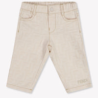 Fendi Bébé Garçons Pantalon dedans Beige Clair