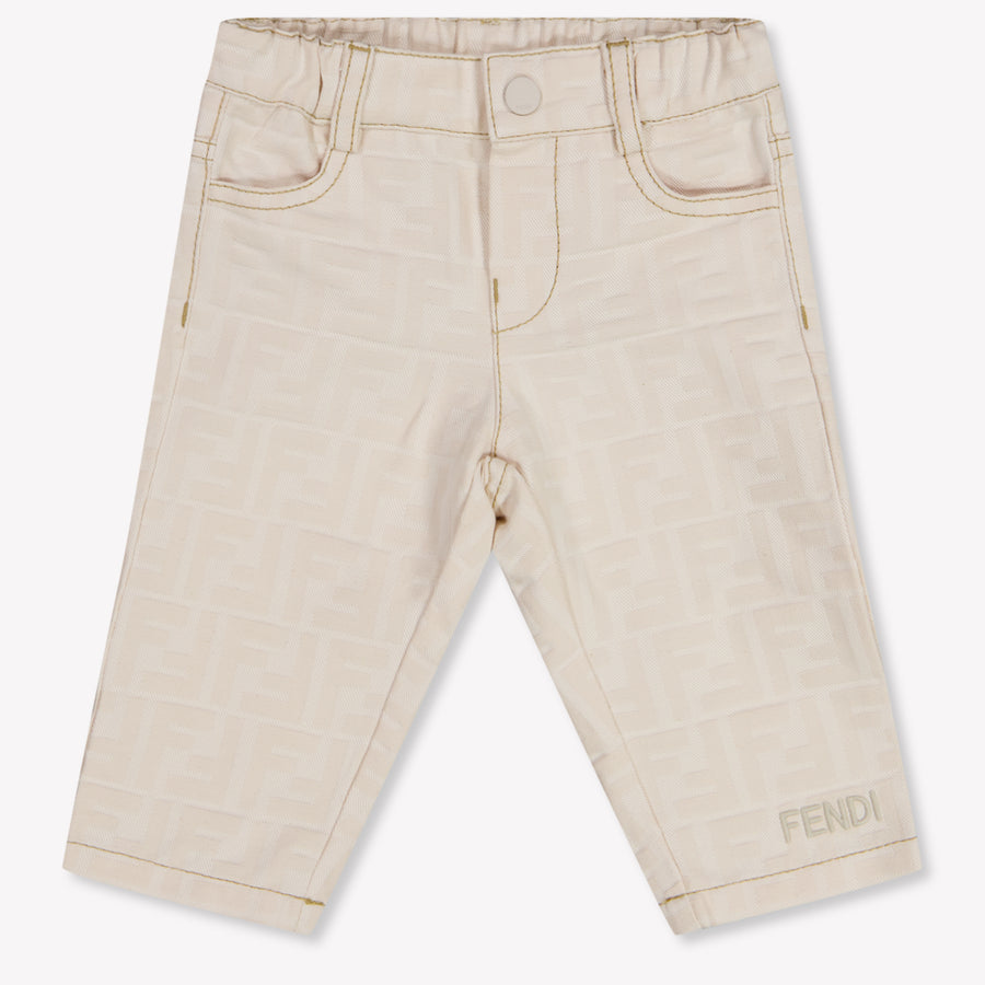 Fendi Bébé Garçons Pantalon dedans Beige Clair