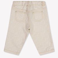 Fendi Bébé Garçons Pantalon dedans Beige Clair
