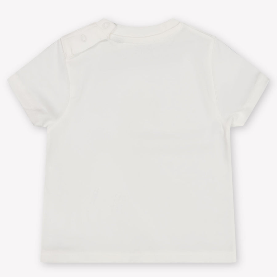 Fendi bebe Unisex Camiseta adentro Blanco