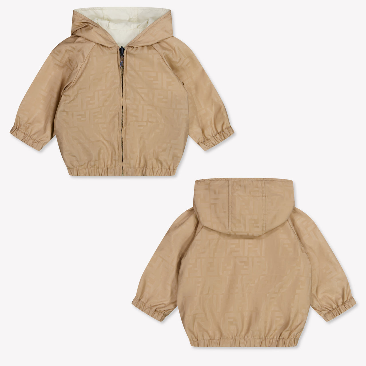 Fendi Bébé Unisexe Veste d'été Beige