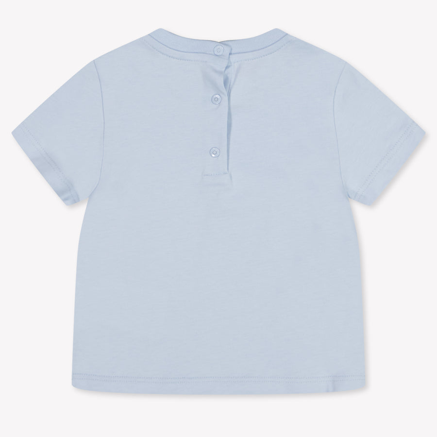 Fendi Unisex-T-Shirt für Babys Hellblau