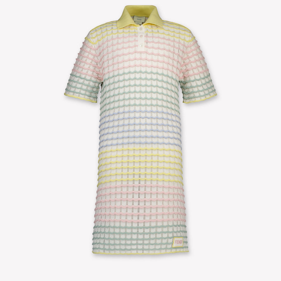 Fendi Bambini Ragazze Vestirsi Rosa Chiaro