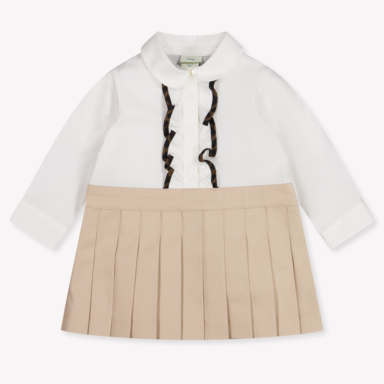 Fendi bebe Chicos Vístete Beige