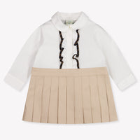 Fendi bebe Chicos Vístete Beige