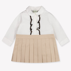 Fendi bebe Chicos Vístete Beige
