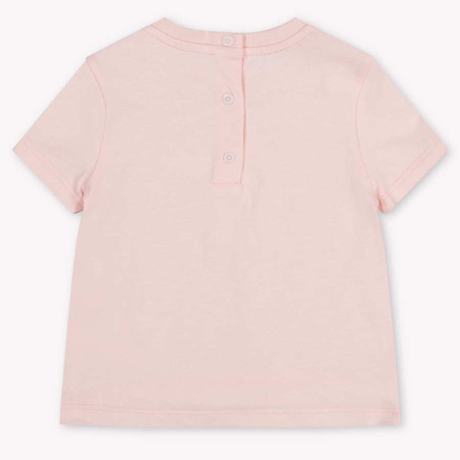 Fendi Unisex-T-Shirt für Babys Hellrosa
