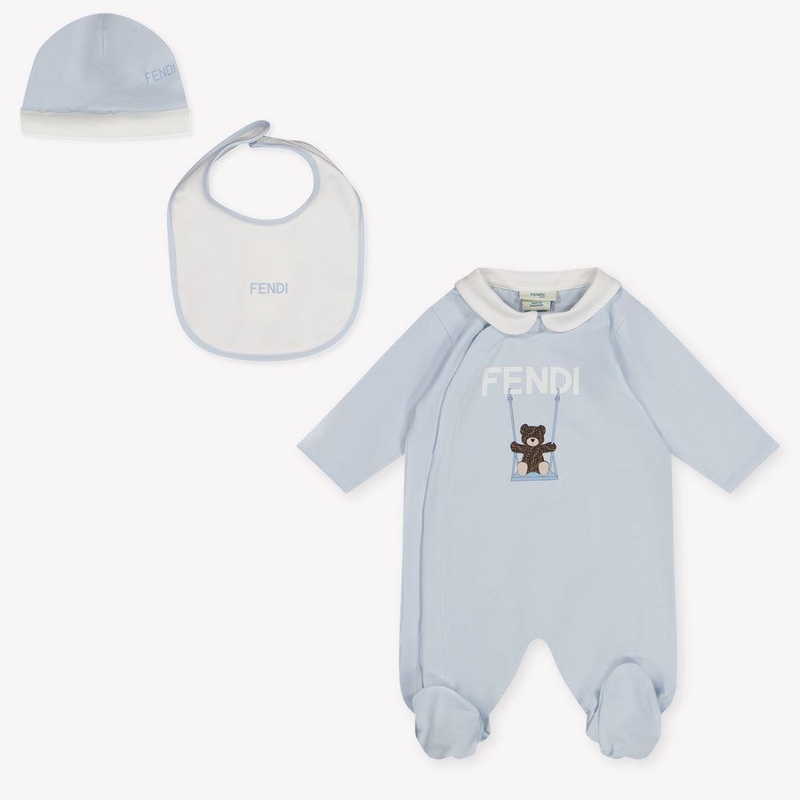 Fendi Bambino Unisex Tutina dentro Azzurro