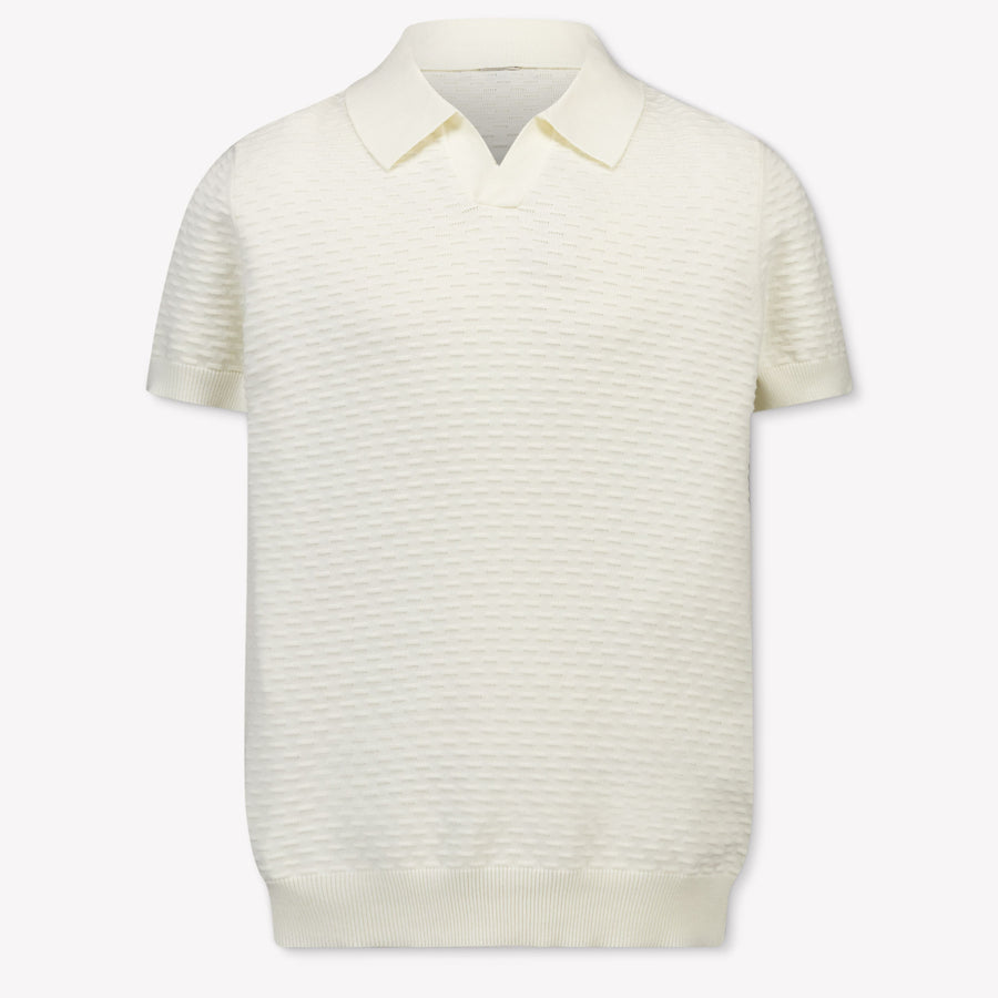 Antony Morato Boys Polo Shirt in Off-White