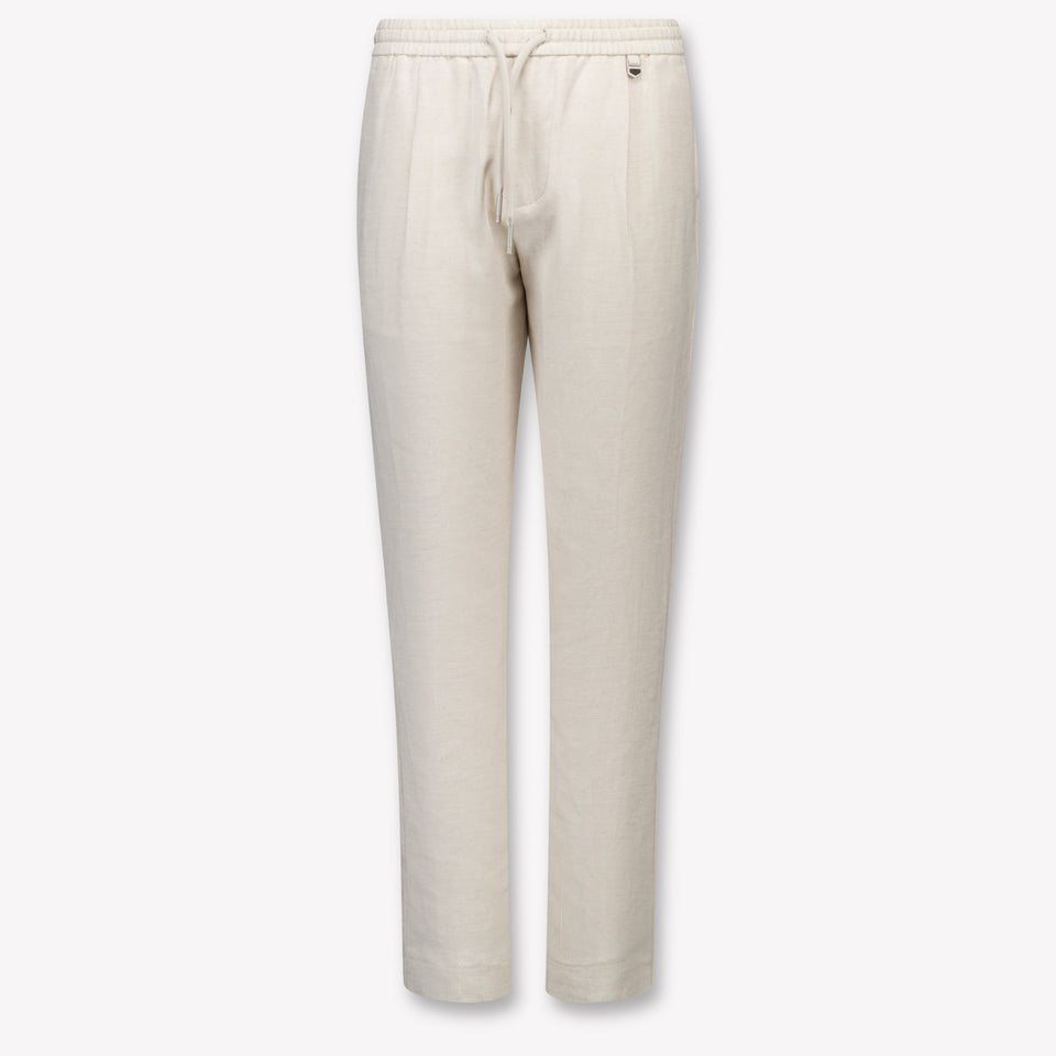 Antony Morato Kids Boys Pants In Light Beige
