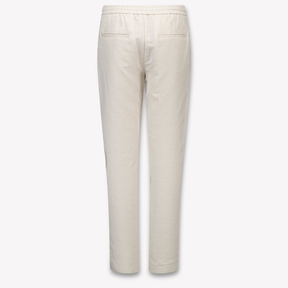Antony Morato Kids Boys Pants In Light Beige