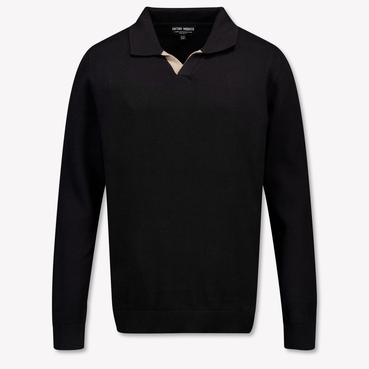 Antony Morato Enfants Garçons Pull en Noir