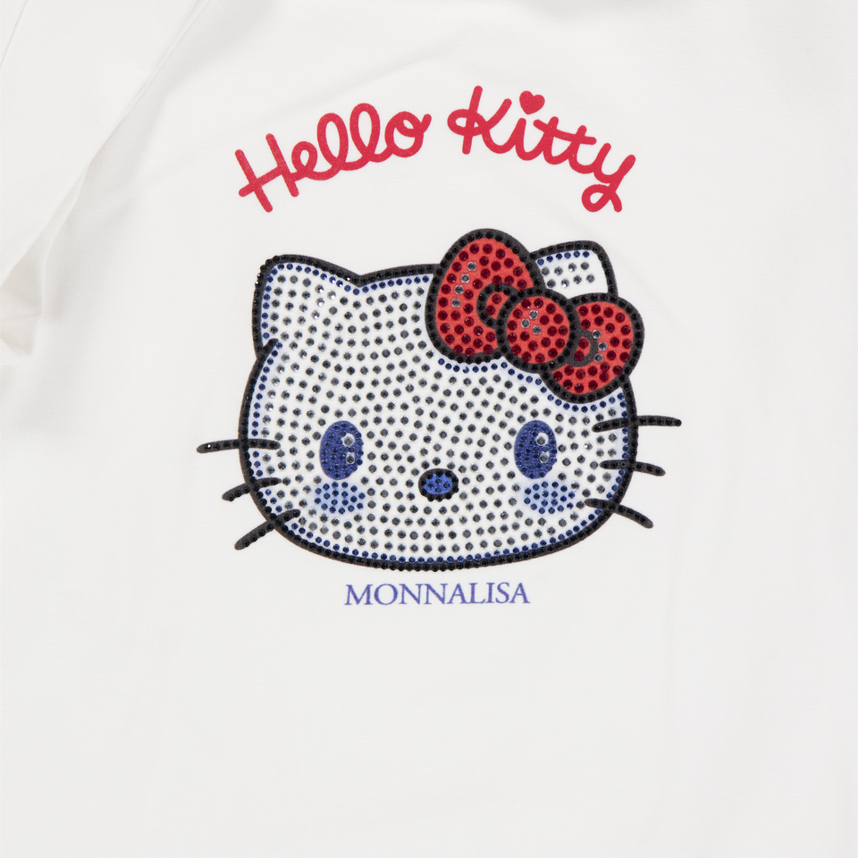 MonnaLisa Kids Girls T-Shirt In White