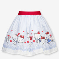 MonnaLisa Enfants Filles Jupe en Bleu Clair