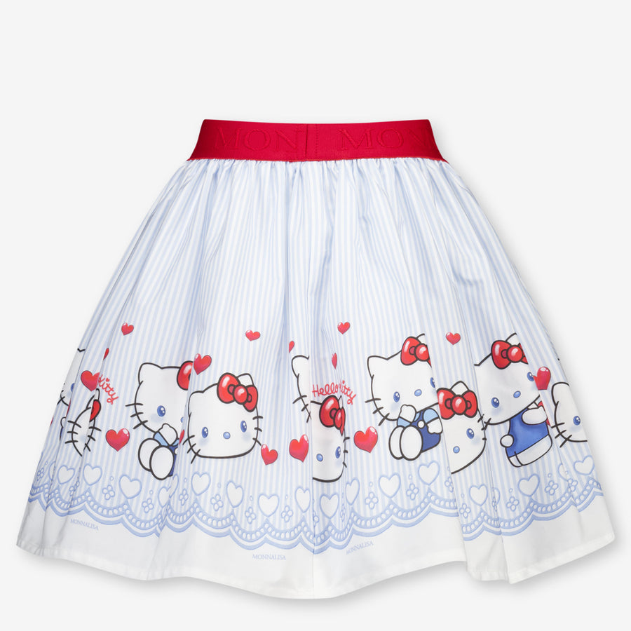 MonnaLisa Enfants Filles Jupe en Bleu Clair