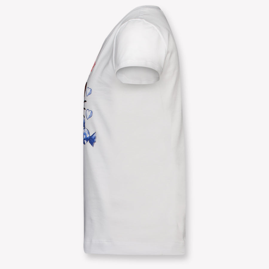 MonnaLisa niños Chicas Camiseta adentro Blanco