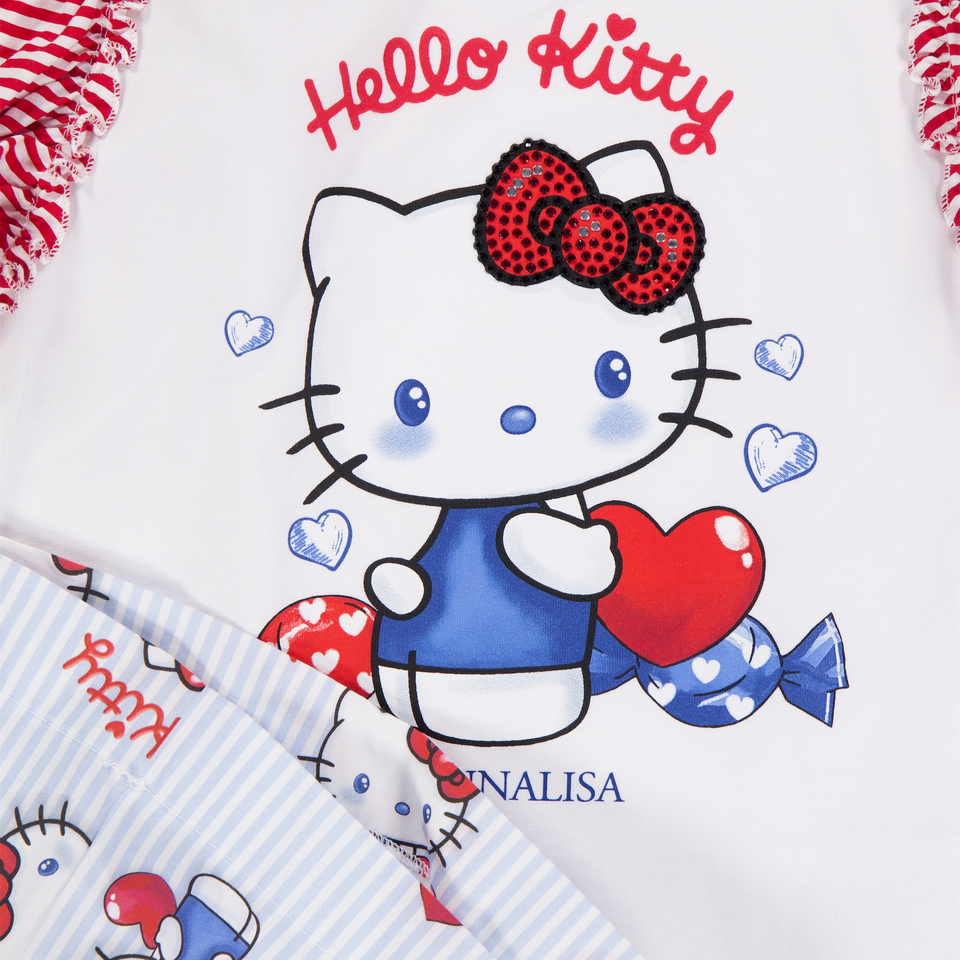 MonnaLisa Kinder Mädchen Zieh dich an Weiß