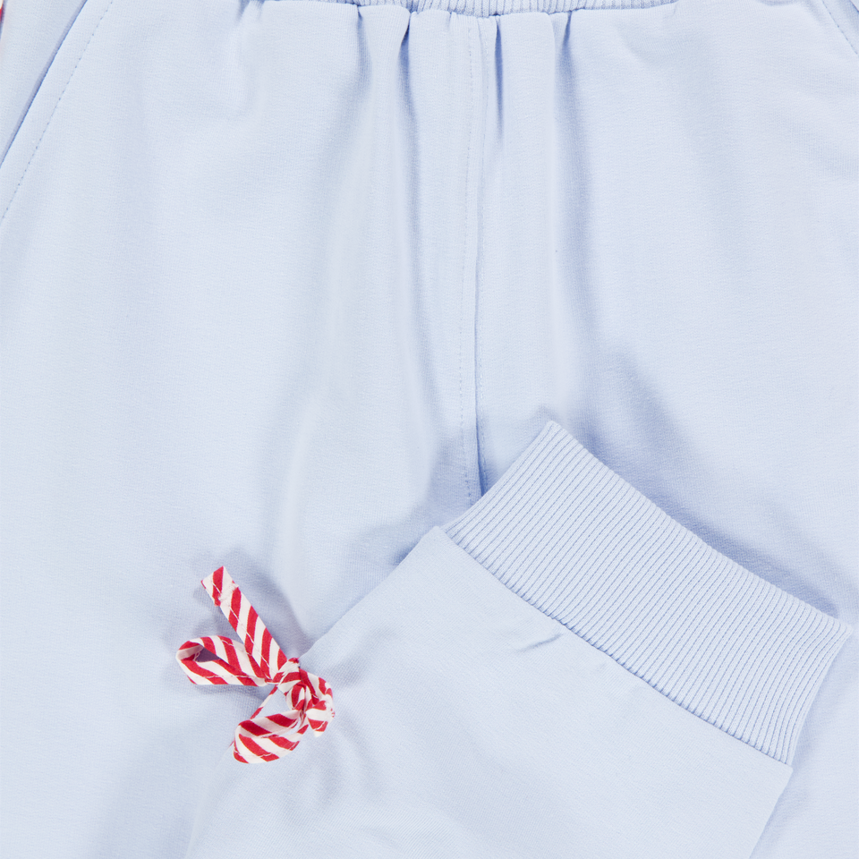 MonnaLisa Bambini Ragazze Pantaloni dentro Azzurro