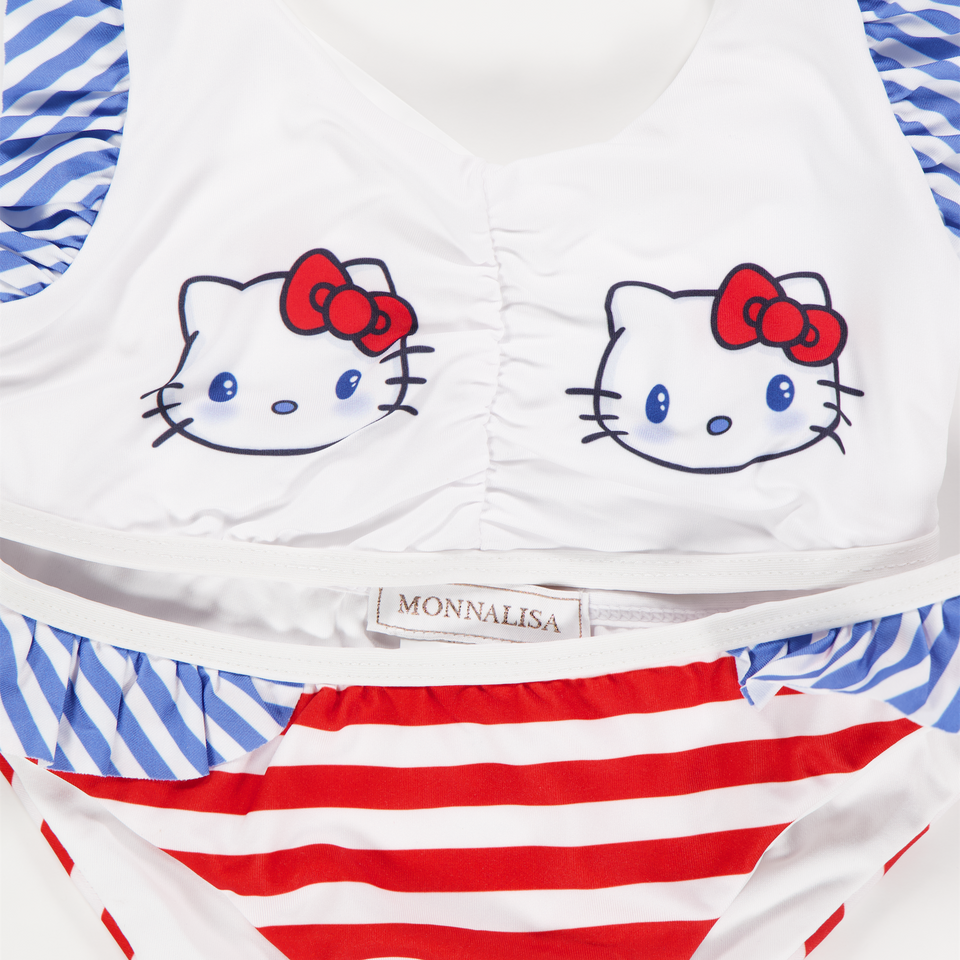 MonnaLisa Kinder Mädchen Bademode In Weiß