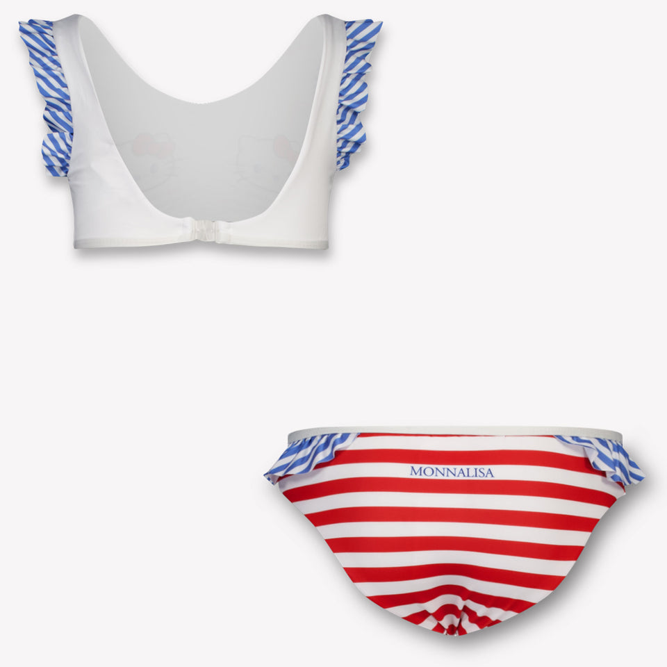 MonnaLisa Kinder Mädchen Bademode In Weiß