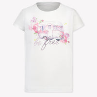 MonnaLisa niños Chicas Camiseta adentro Blanco