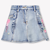 MonnaLisa Enfants Filles Jupe en jean