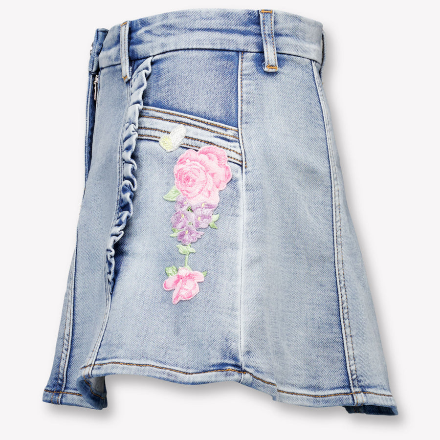 MonnaLisa Enfants Filles Jupe en jean