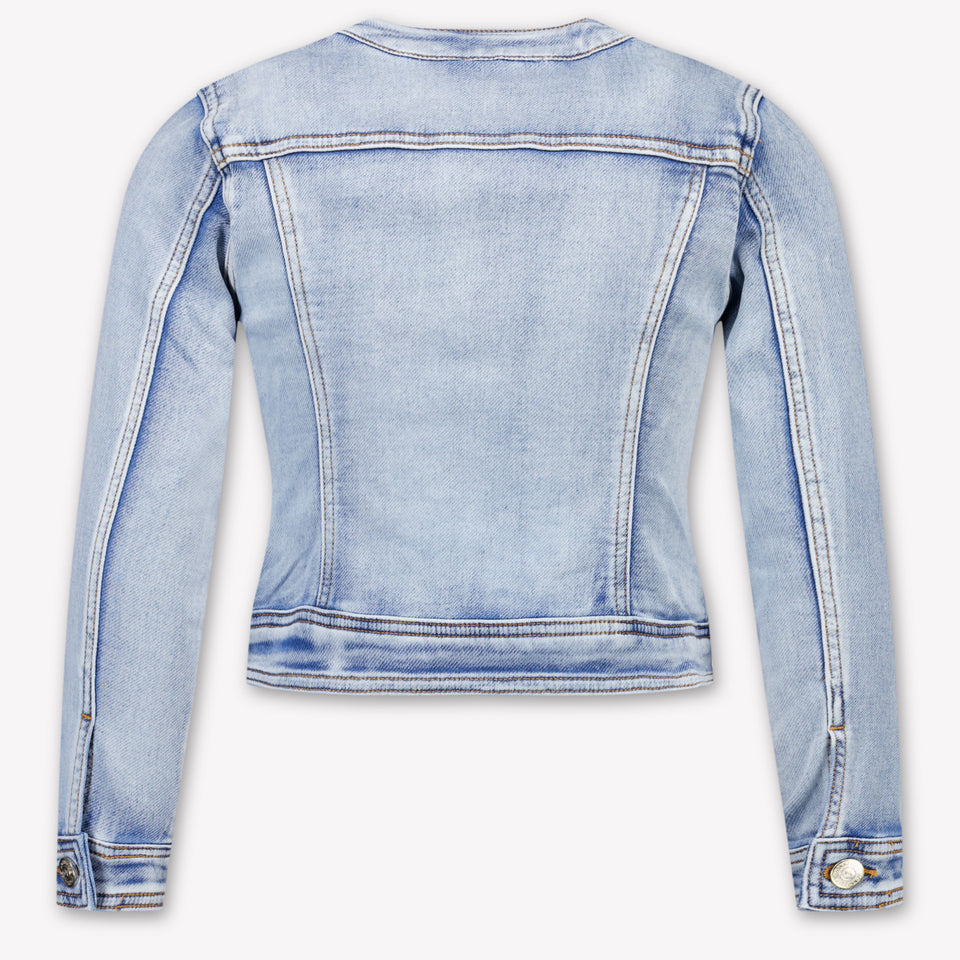 MonnaLisa Bambini Ragazze Giacche di jeans dentro Blu