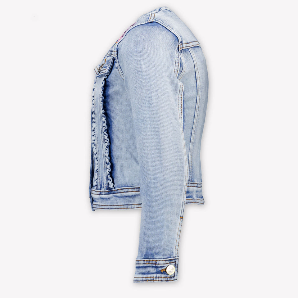 MonnaLisa Bambini Ragazze Giacche di jeans dentro Blu