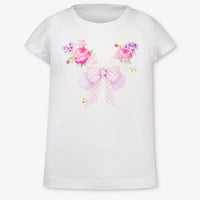 MonnaLisa niños Chicas Camiseta adentro Blanco