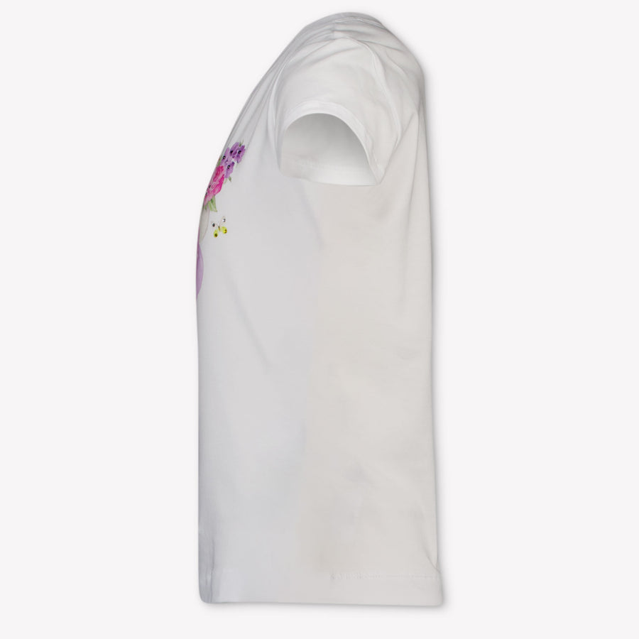 MonnaLisa niños Chicas Camiseta adentro Blanco