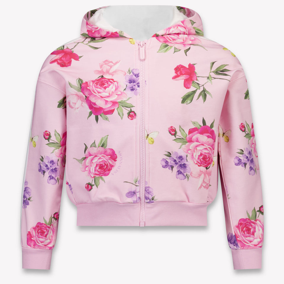 MonnaLisa Kinder Mädchen Strickjacke In Hellrosa
