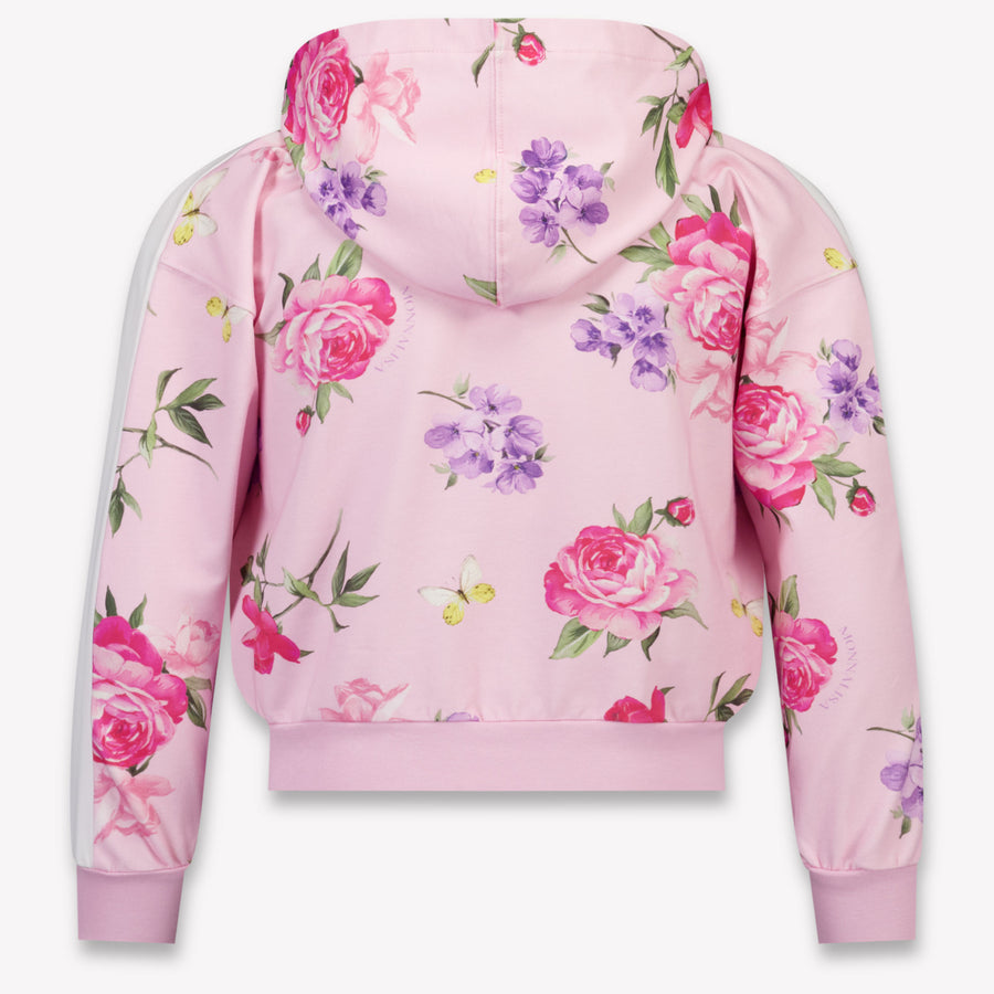 MonnaLisa Bambini Ragazze Cardigan dentro Rosa Chiaro