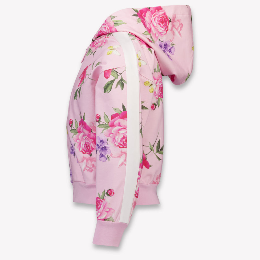 MonnaLisa Bambini Ragazze Cardigan dentro Rosa Chiaro