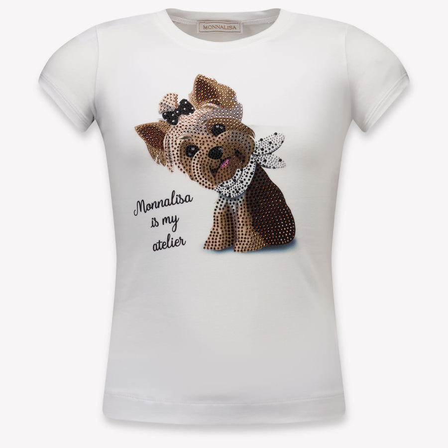 MonnaLisa Mädchen T-Shirt in Weiß