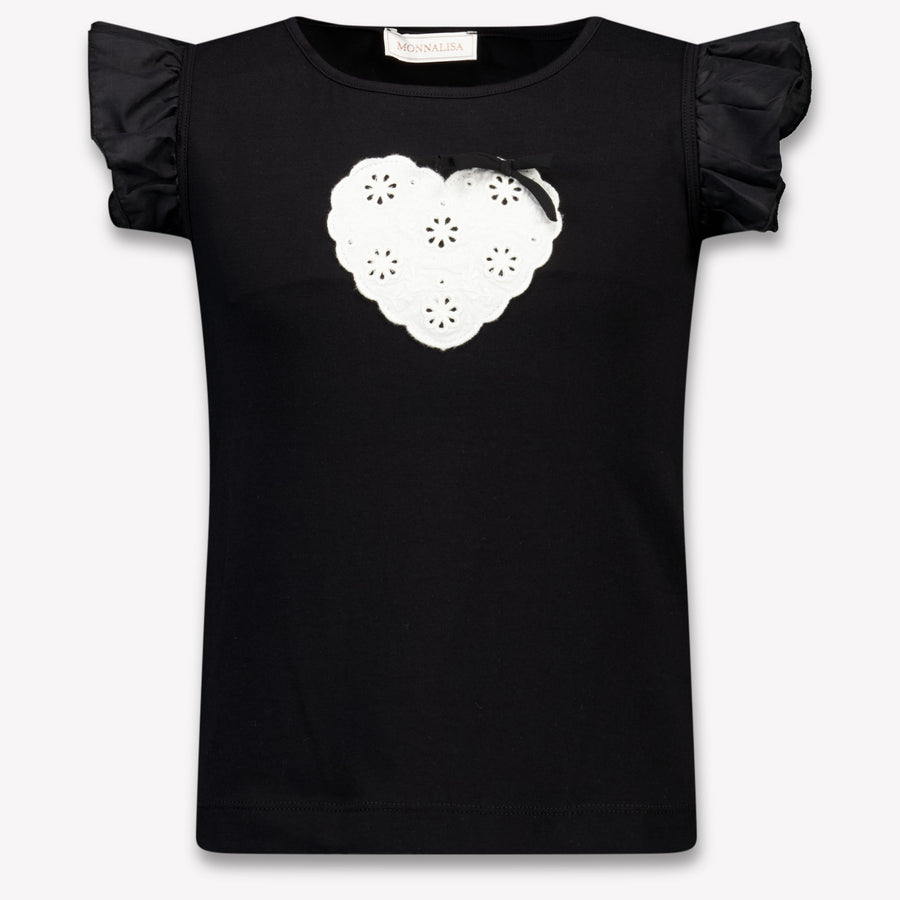 MonnaLisa Mädchen T-Shirt in Schwarz