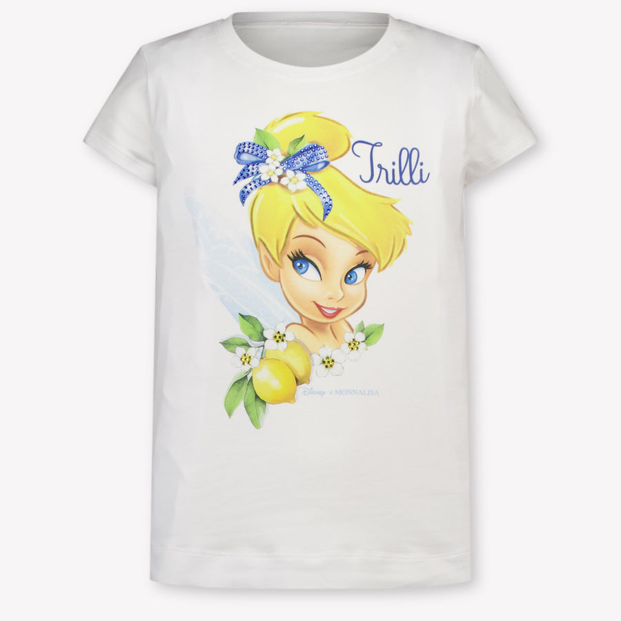 MonnaLisa Enfants Filles T-shirt dans Blanc
