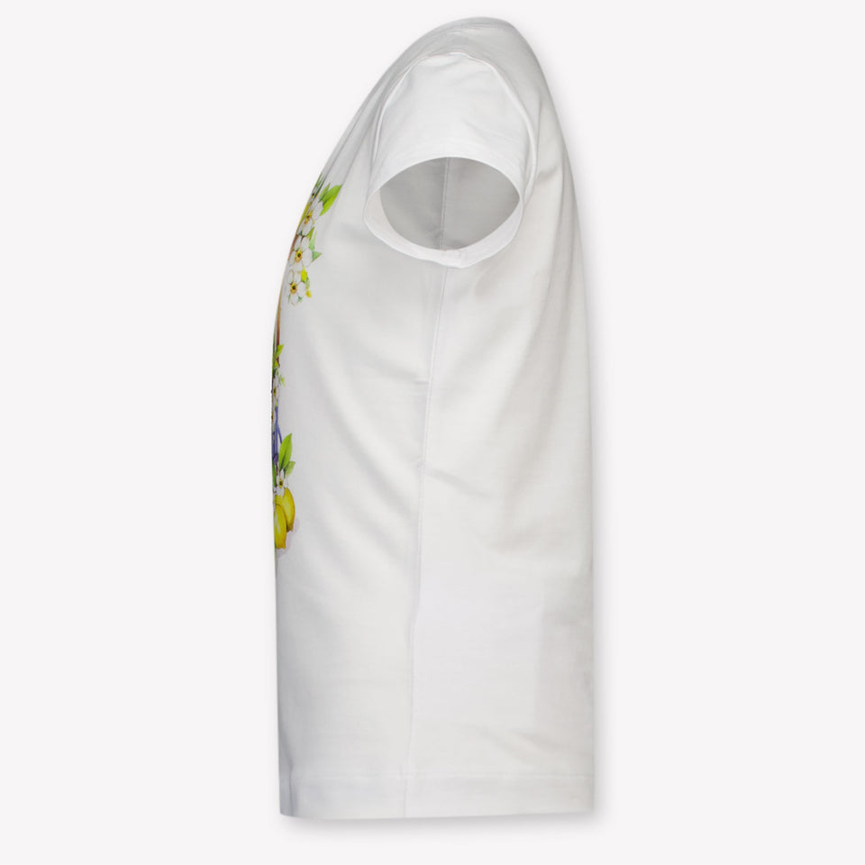 MonnaLisa Enfants Filles T-shirt dans Blanc