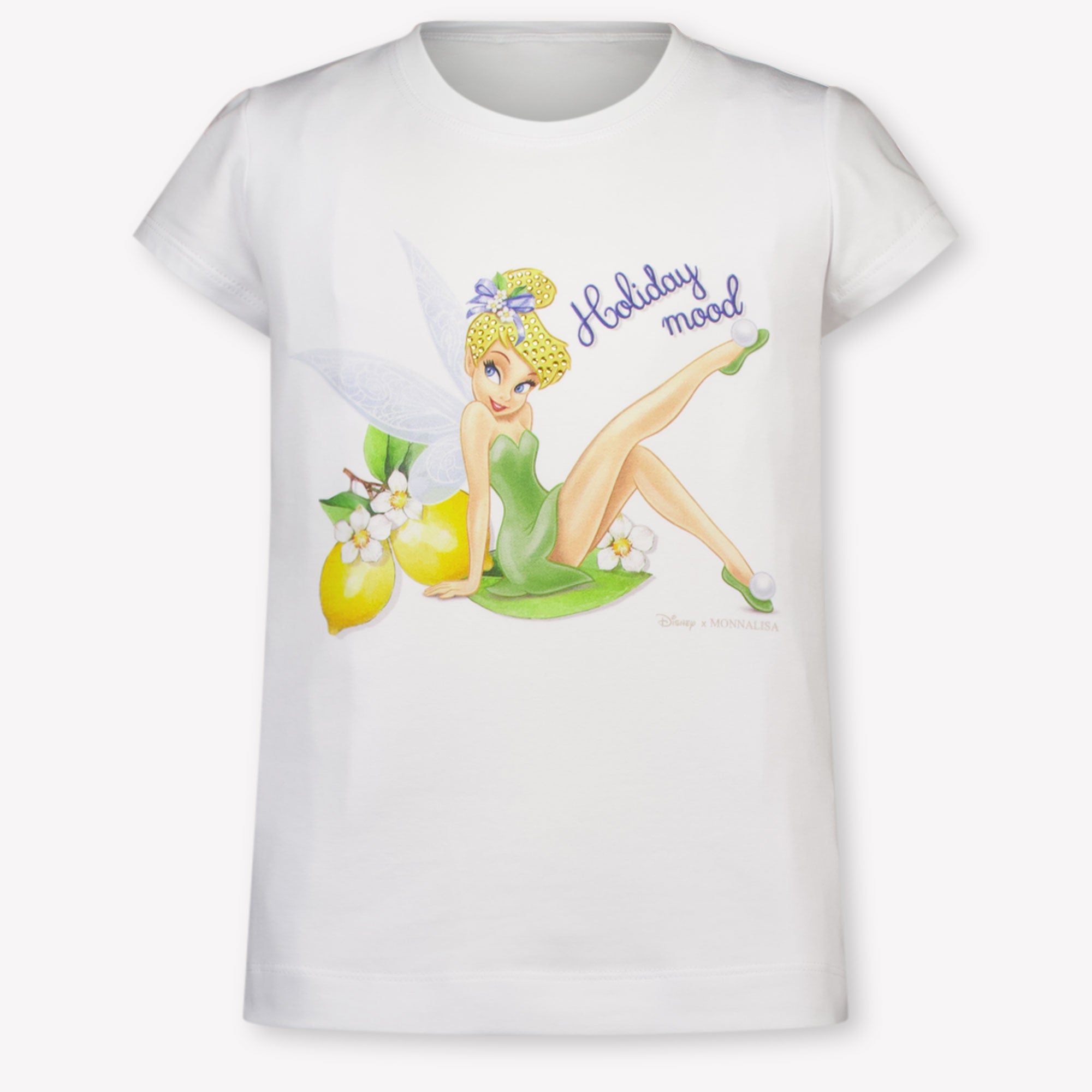 MonnaLisa niños Chicas Camiseta adentro Blanco