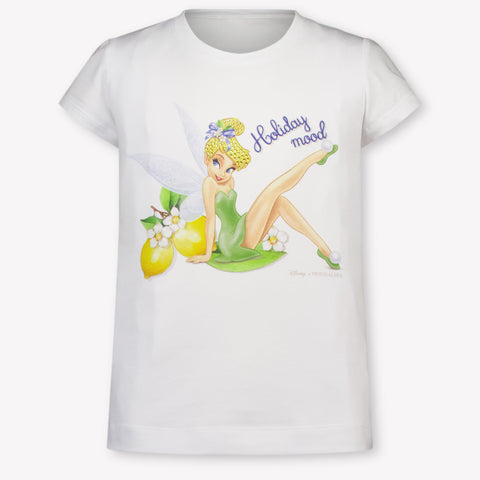 MonnaLisa niños Chicas Camiseta adentro Blanco